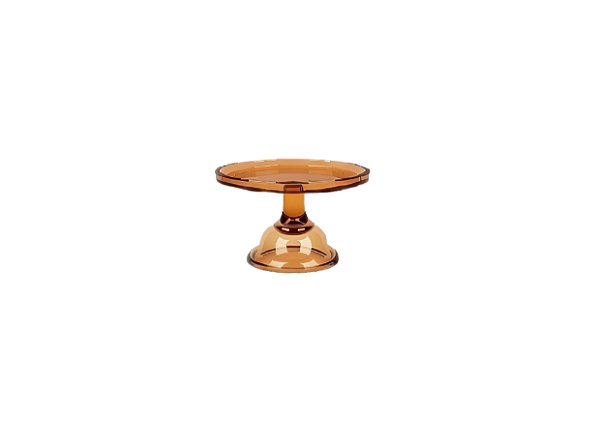 Boleira Slim Aura Clean Ambar Pequena Só Boleiras Decoração