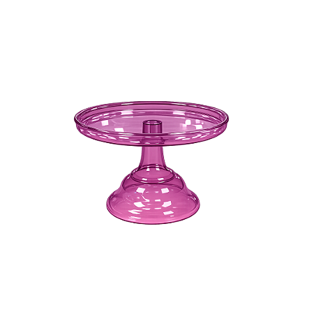 Boleira Slim Aura  Clean Lilás Pequena Só Boleiras Decoração