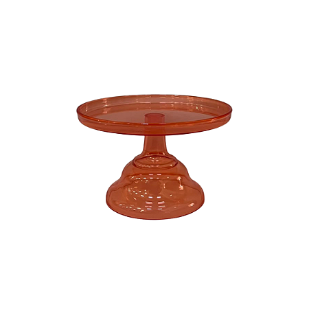 Boleira Slim Aura Clean Rose Pequena Só Boleiras Decoração