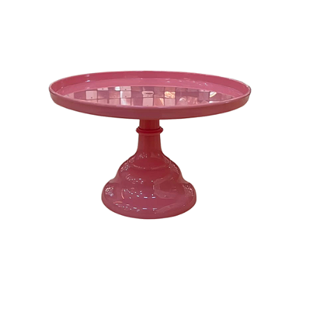 Boleira Slim Aura Rose Média Só Boleiras Decoração