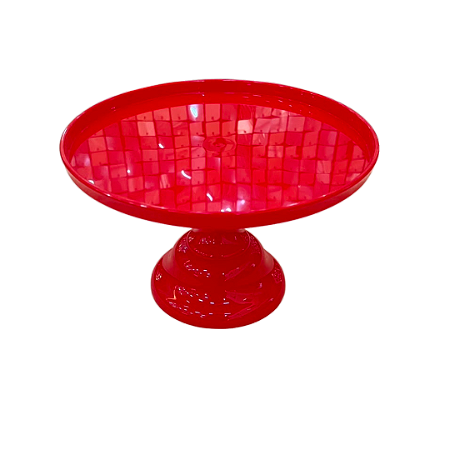 Boleira Slim Aura Vermelho Média Só Boleiras Decoração