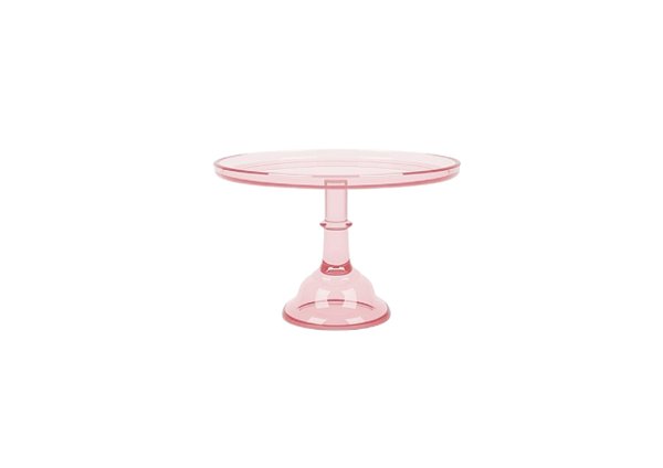 Boleira Slim Aura Clean Rosa Bebê Grande Só Boleiras Decoração