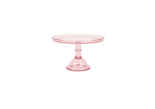 Boleira Slim Aura Clean Rosa Bebê Média Só Boleiras Decoração