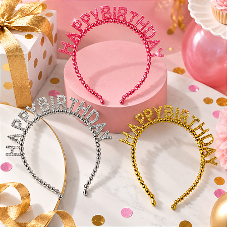 TIARA HAPPY BIRTHDAY VARIAS CORES