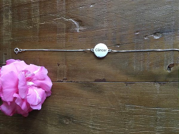 Pulseira Signo Câncer - Prata 925