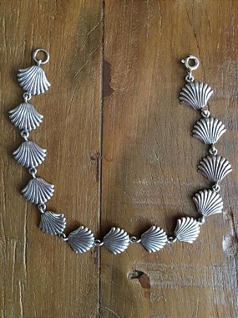Pulseira Boho Conchas - Prata 925