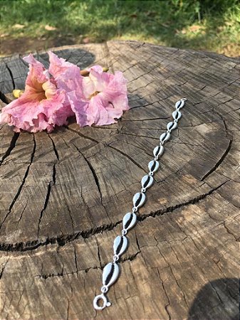 Pulseira Búzios - Prata 925