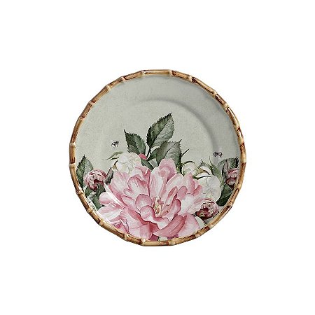 Prato Sobremesa Carmelle Bambu