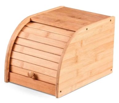 Porta Pão Bambu Pequeno 27Cm