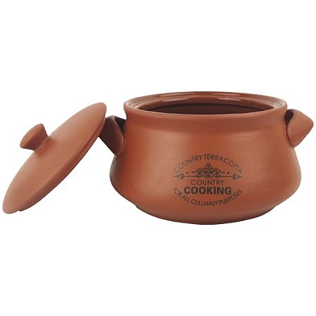 Sopeira Para Feijoada Taverna Cerâmica Marrom 600ml