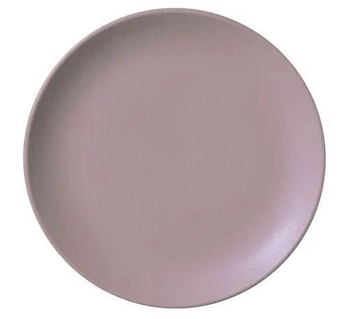 Prato Sobremesa Coup Stoneware Mahogany