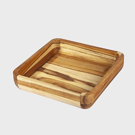 Gamela Teca Quadrada 23x23Cm