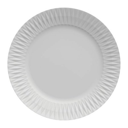Prato Raso Diamante Branco