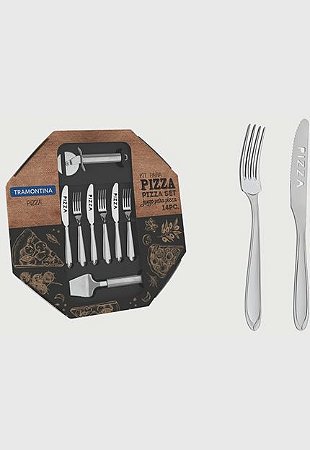 Conjunto Para Pizza 14 Peças Laguna