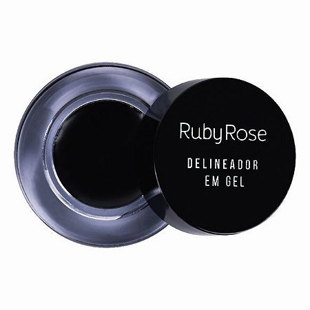 DELINEADOR EM GEL BLACK – RUBY ROSE