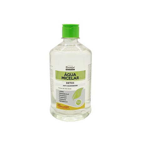 ÁGUA MICELAR DETOX ANTI-OLEOSIDADE – FACE BEAUTIFUL