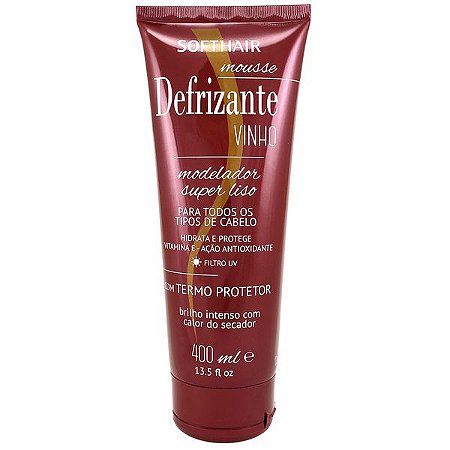 Defrizante de Vinho Soft Hair 400ml