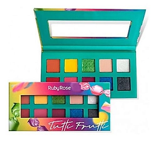 PALETA DE SOMBRAS ESSÊNCIA TUTTI FRUTTI – RUBY ROSE