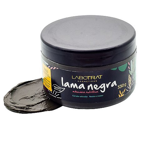 Máscara nutritiva com argila negra - labotrat