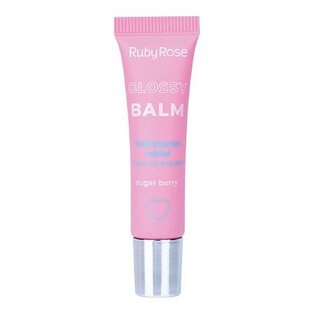 GLOSSY BALM HIDRATANTE LABIAL SUGAR BERRY - RUBY ROSE