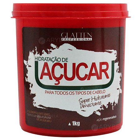 Máscara Reconstrução de Açucar 1kg Glatten