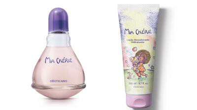 Combo Ma Chérie: Desodorante Colônia 100ml + Loção Desodorante Hidratante 200ml