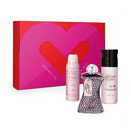 Kit Presente Glamour Secrets Black (3 itens)