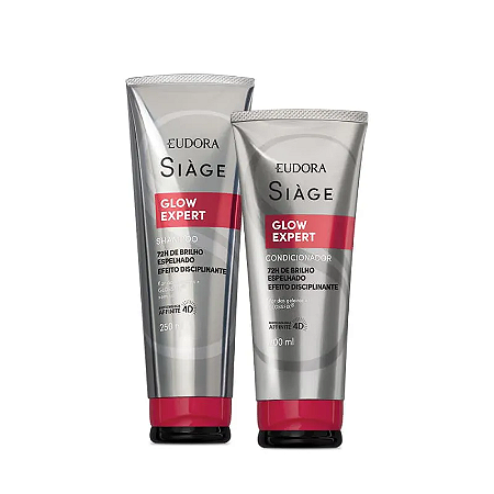 Combo Siàge Glow Expert: Shampoo 250ml + Condicionador 200ml