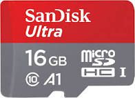 Cartão de Memoria Sandisk 16g micro SD classe 10