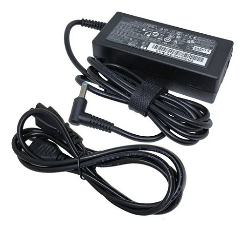 FONTE CARREGADOR COMPATÍVEL PARA HP ULTRABOOK 19.5V 3.33A 65W PLUG AZUL