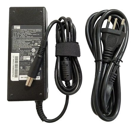 FONTE CARREGADOR COMPATÍVEL PARA HP 19V 4.74A 90W 7.4mm x 5.0mm PLUG GROSSO