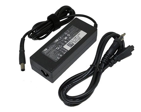 FONTE CARREGADOR COMPATÍVEL PARA DELL 19.5V 4.62A 90W 7.4mm x 5.0mm