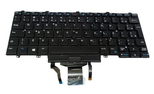 TECLADO DELL LATITUDE E5450 E5480 E5470 3340 3350 BR Ç RETROILUMINADO