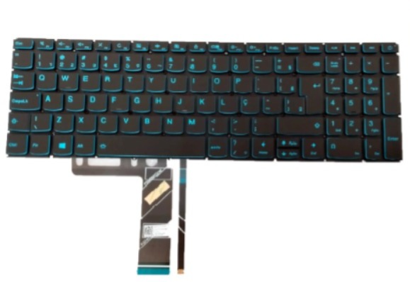 TECLADO LENOVO IDEAPAD GAMING L340-15 BR Ç RETROILUMINADO