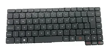 TECLADO POSITIVO MOTION GRAY C4128C CINZA NETFLIX DEEZER YOUTUBE BR Ç