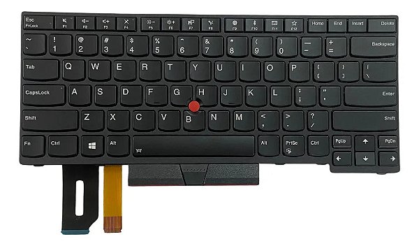 TECLADO LENOVO T14 GEN1 GEN2 T490 T480S US RETROILUMINADO