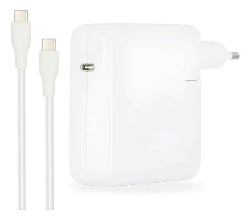 FONTE CARREGADOR COMPATÍVEL PARA MACBOOK A2442 A2779 A2780 96W USB C