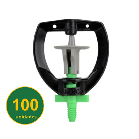Microaspersor Bailarina Verde 53L/H 100 Unid - RSB