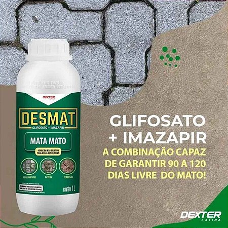 Herbicida Mata Mato Desmat 250ml - Dexter - Crotalaria Brasil