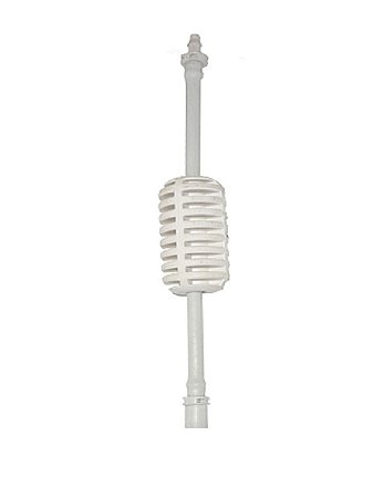 Microtubo SSPE 4x6,5 30cm com Estabilizador e Conector Pressão Macho/Fêmea - Netafim