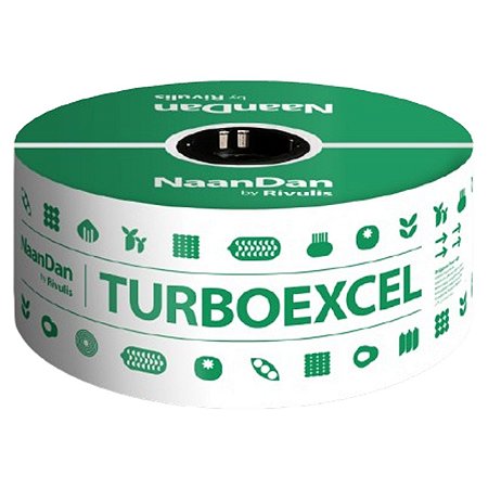 Mangueira de Gotejamento Turbo Excel 16mm 8mil 2.2 L/h 20cm 1000m - Naandan by Rivulis