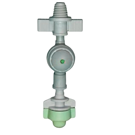 25x Nebulizadores Coolnet 5,5 l/h + Válvula Anti-drenante Verde AD30 + Conector Rosca