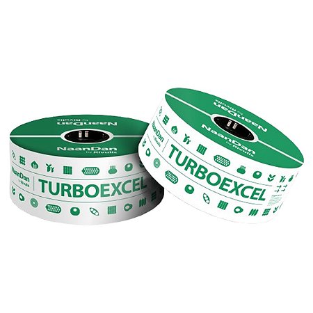 Mangueira de Gotejamento Turbo Excel 16mm 8mil 4.0 L/h 30cm 1000m - Naandan by Rivulis