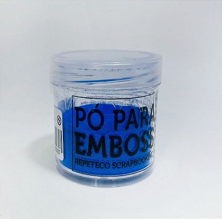 PÓ PARA EMBOSS RPTCO SCRAP - AZUL OPACO