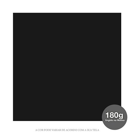 PAPEL DE SCRAP - CARDSTOCK 180G - PRETO