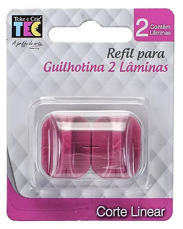 Refil Guilhotina Toke e Crie 2 Lâminas Corte