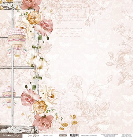 DOCE VITÓRIA - CENÁRIO FLORAL