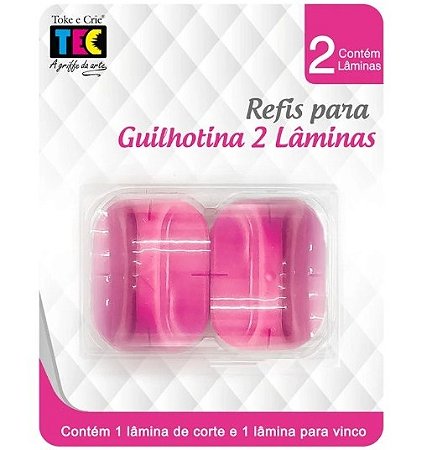REFIL CORTE E VINCO PARA GUILHOTINA 2 LÂMINAS TEC