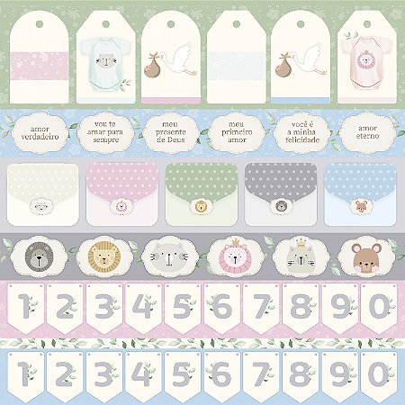 COLEÇÃO AMOR ETERNO BABY - TAGS
