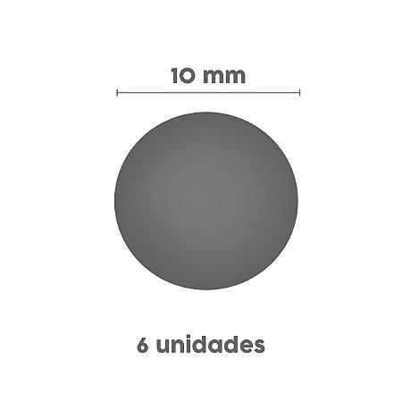 ÍMA NEODÍMIO 10MM X 1 MM - 3 PARES